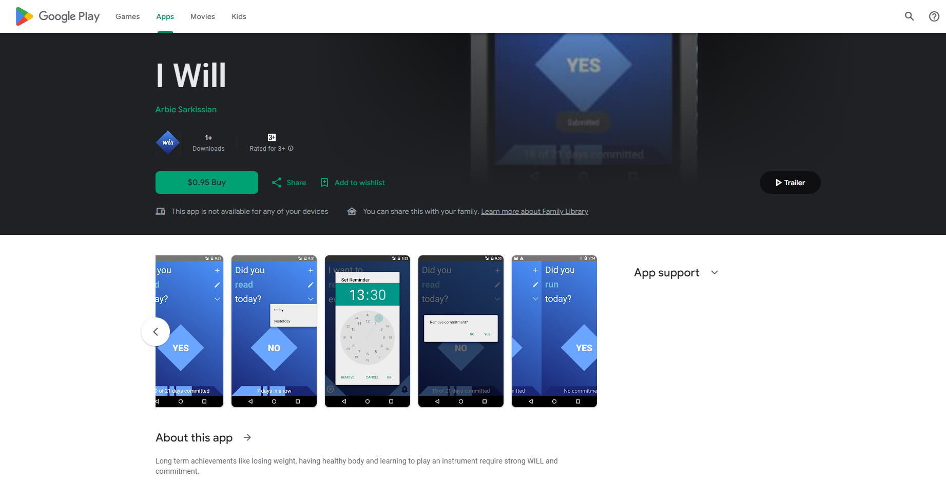 iWill & iWill Lite Android Applications